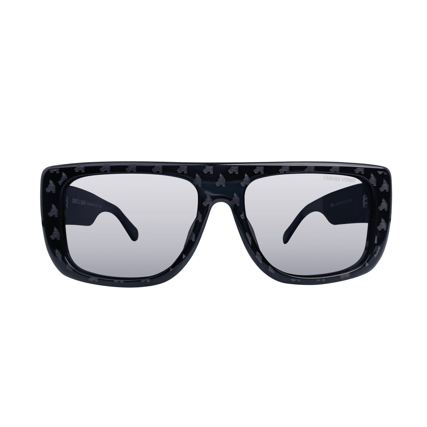 BJÖRN BLACK (TINTED GREY LENS & FULL LOGO)