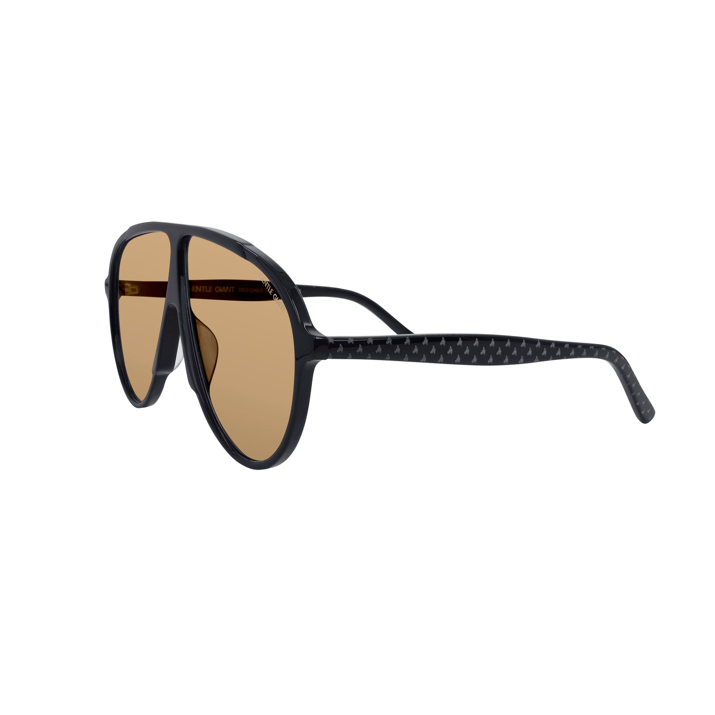 RAGNAR - BLACK WITH BROWN LENS