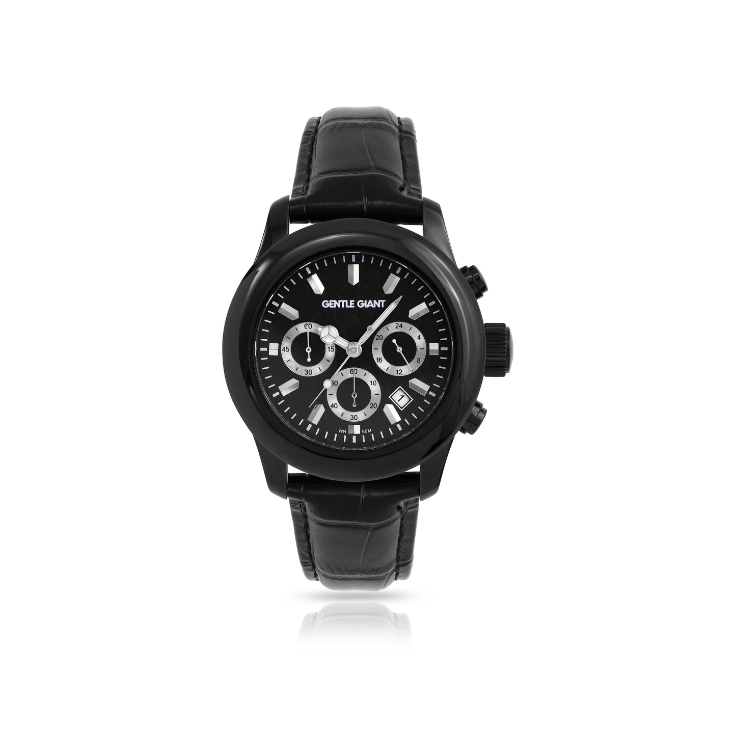 Massimo Black Leather