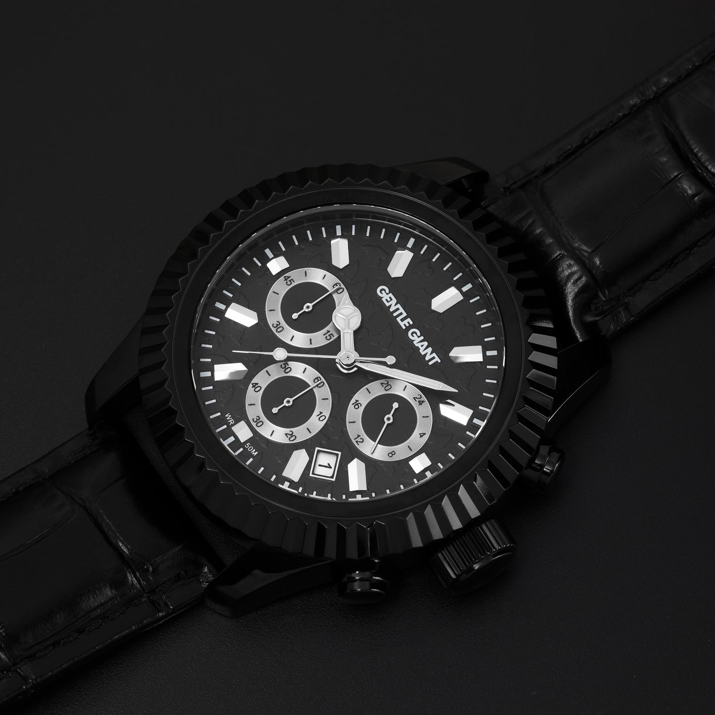 Massimo Black Leather