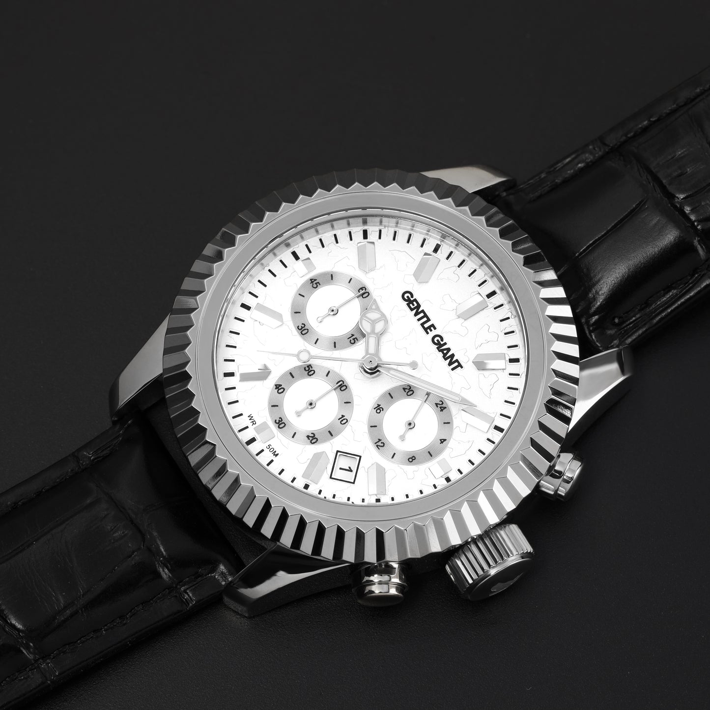 Massimo Silver Leather